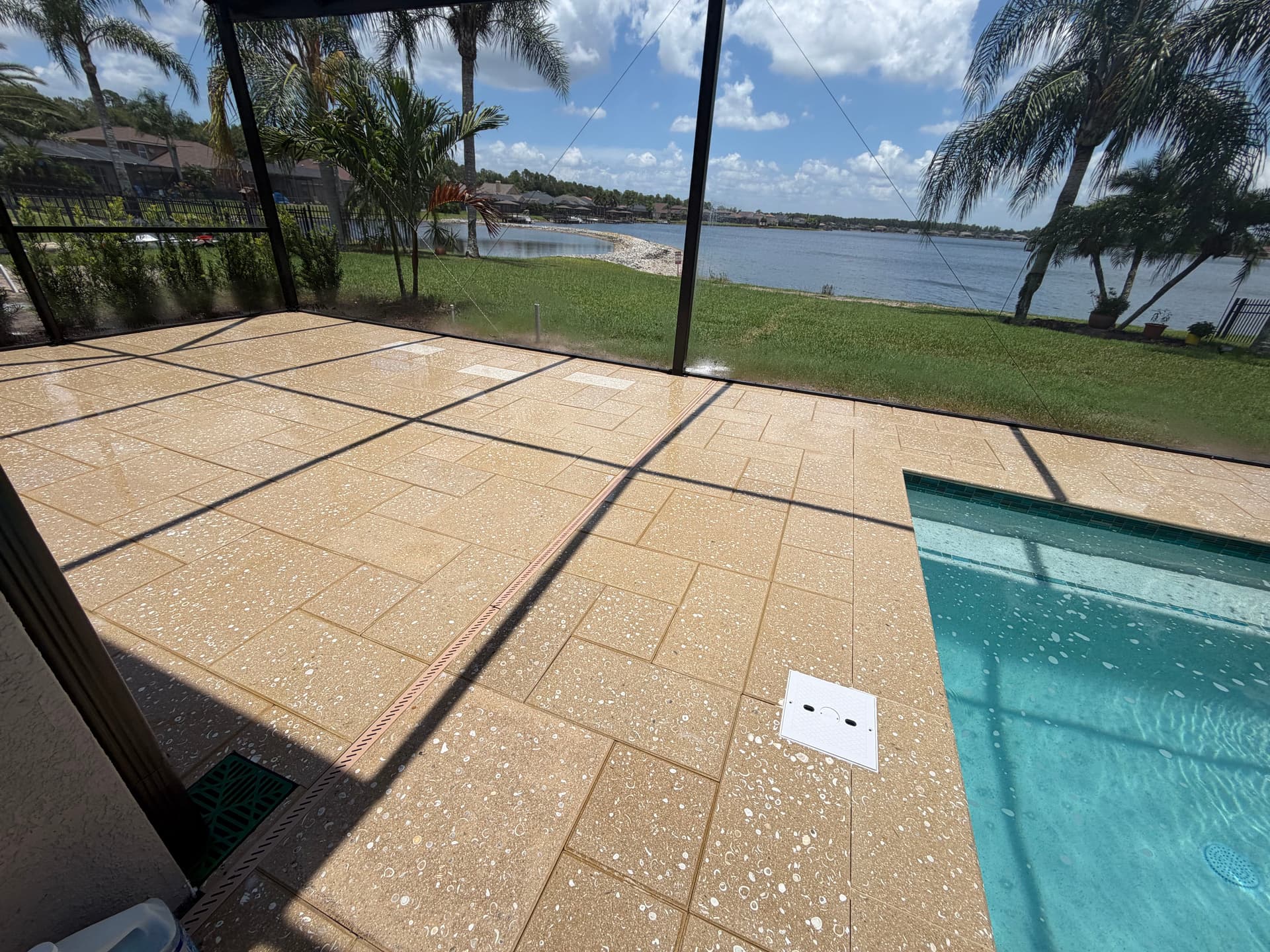 Gallery photos for Pool Deck and Cage Cleaning Done Right in Odessa FL: Image #2