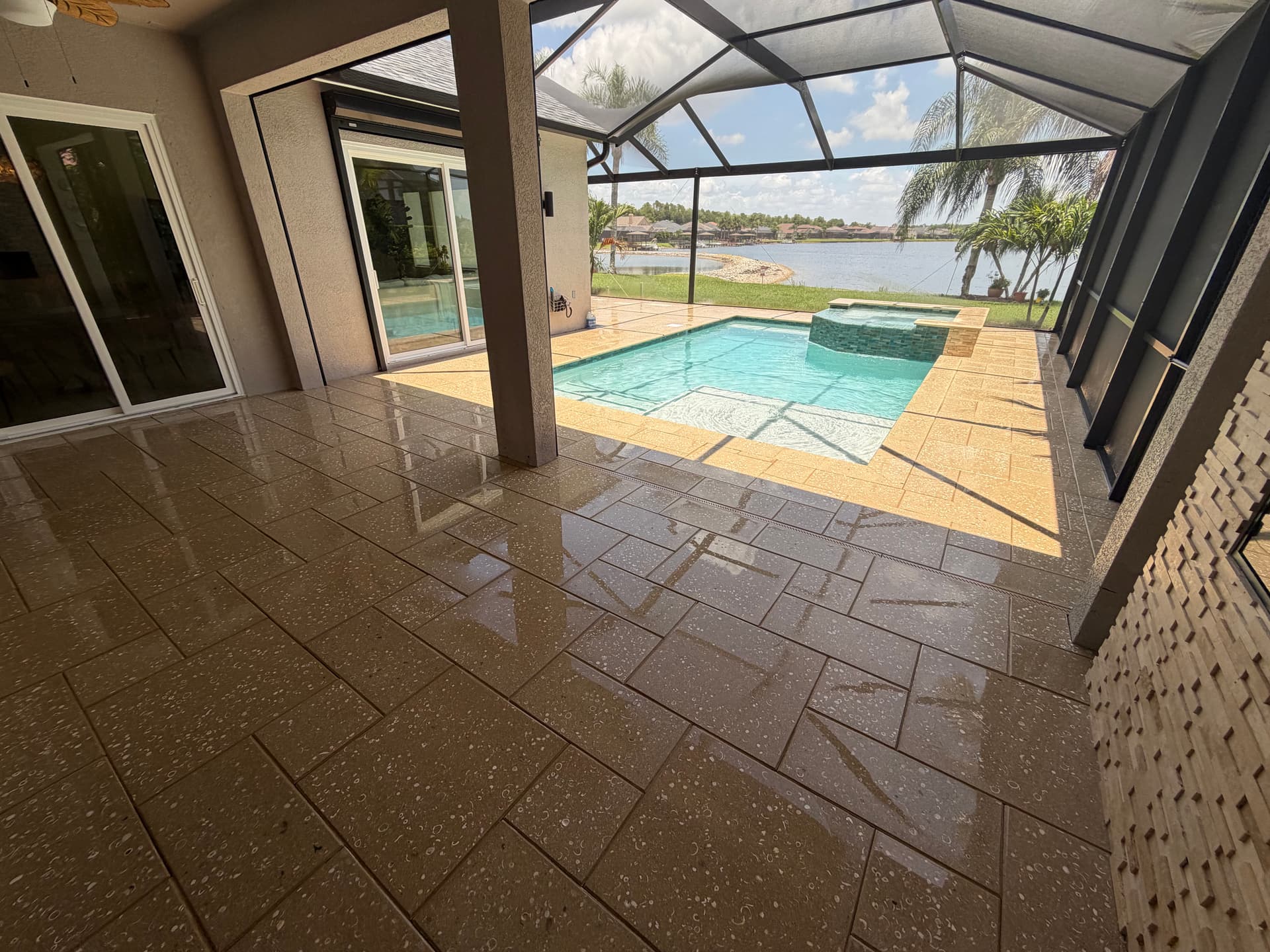 Gallery photos for Pool Deck and Cage Cleaning Done Right in Odessa FL: Image #1