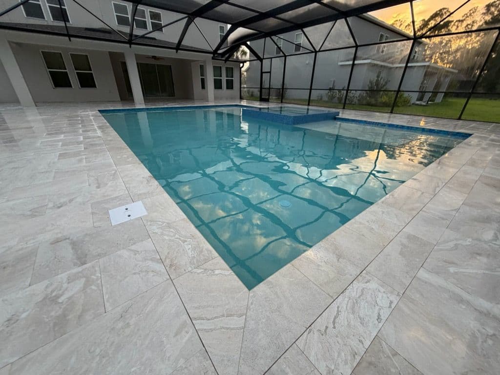Gallery photos for Sparkling Pool Area Clean in Wesley Chapel: Image #1