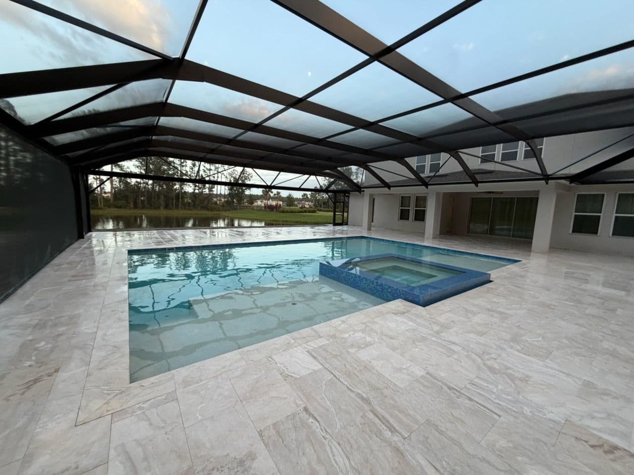 Gallery photos for Sparkling Pool Area Clean in Wesley Chapel: Image #2