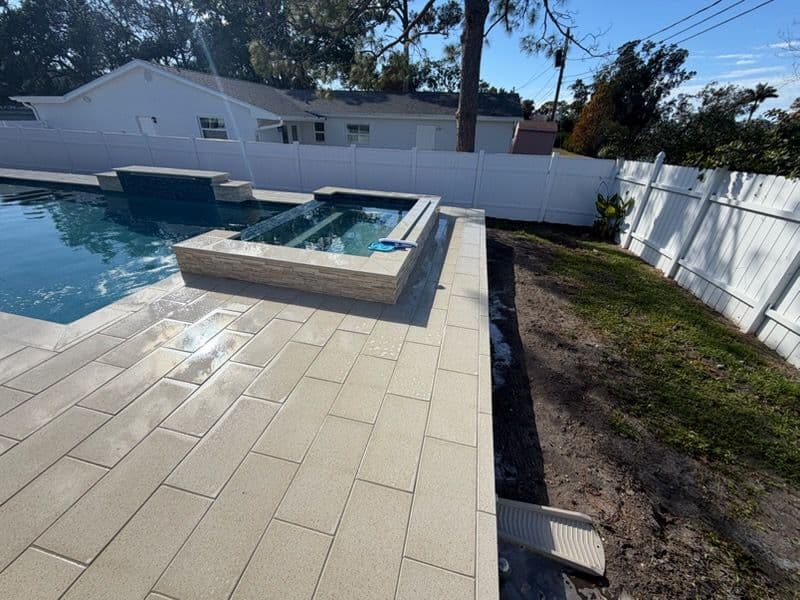 Project Sparkling Poolside Transformation in St. Petersburg image