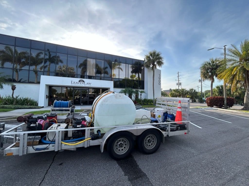 LeavenLaw Shines with Expert Pressure Washing