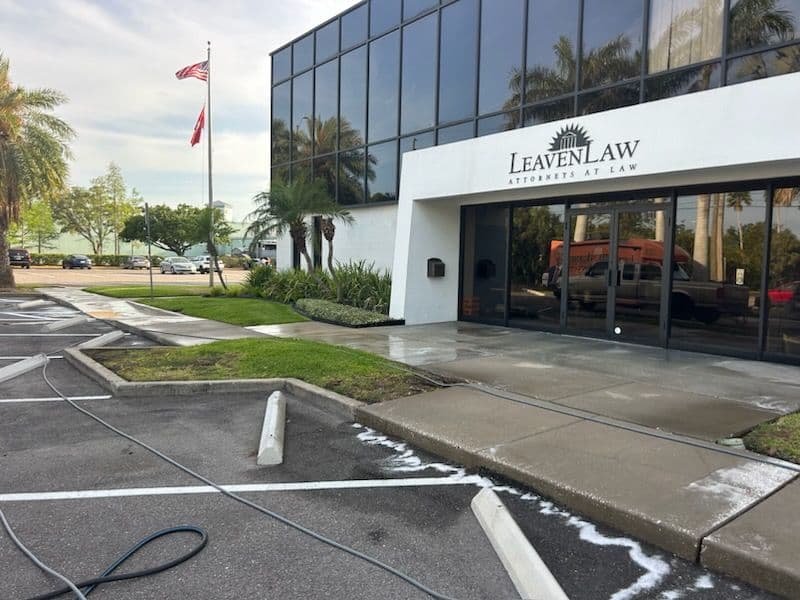 LeavenLaw Shines with Expert Pressure Washing