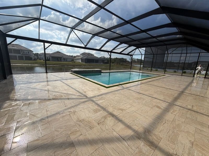 Gallery photos for Refresh Your Poolside with Our Pressure Washing Service: Image #1